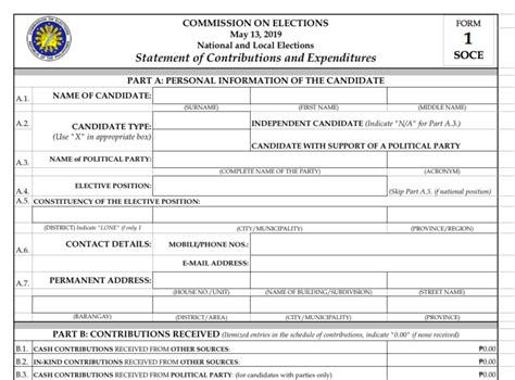 Comelec to 2019 candidates: Encoded, not handwritten.
